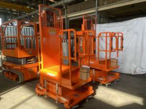 Chariot élévateur vertical électrique pour picking <span class=keywords><strong>de</strong></span> commandes, à faible encombrement, pour entrepôts à allées étroites et récupération <span class=keywords><strong>de</strong></span> marchandises en hauteur - Product Image 4