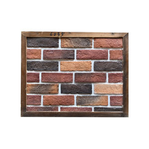 Molde <span class=keywords><strong>de</strong></span> cemento negro rojo antiguo, azulejos <span class=keywords><strong>de</strong></span> <span class=keywords><strong>ladrillo</strong></span> Artificial, chapa <span class=keywords><strong>Interior</strong></span>, uso <span class=keywords><strong>de</strong></span> <span class=keywords><strong>chimenea</strong></span>, aspecto refractario, <span class=keywords><strong>ladrillo</strong></span> ligero <span class=keywords><strong>de</strong></span> imitación - Product Image 1