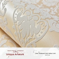 Papiers peints autocollants imperméables en PVC lavables, motif feuille d'argent et imprimé animal moderne de luxe, garantie 1 an pour la maison
