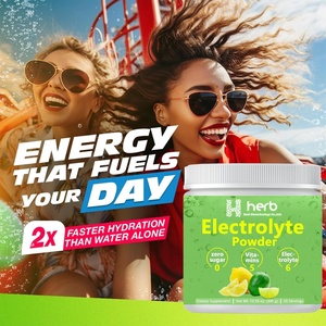 Suplemento Energético para Adultos de Marca Privada, Complejo de Vitaminas, Minerales, Sodio, Potasio, Magnesio, Electrolitos en Polvo, 10 g por Porción - Product Image 5