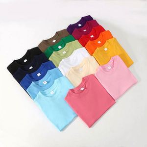 Multiple Colour Kids T-Shirts Plain O-Neck Short Sleeve High Quality Children Summer Custom Logo Unisex Girl's Boy's 100% Cotton - Product Image 4