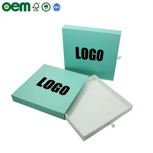 Personalizado preço competitivo fornecedor jóias presente papel embalagem gaveta slide caixa papelão caixa cosmética