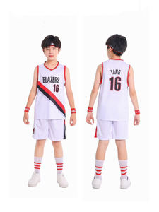 Camiseta de Baloncesto para Niños, Ropa Deportiva para Exteriores, Uniformes de Baloncesto sin Mangas para Jóvenes, Niños y Adolescentes # 1 Bookers - Product Image 2