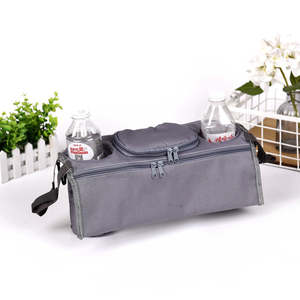 <span class=keywords><strong>Organizador</strong></span> de pañales de tela Oxford con logotipo personalizado, bolsa de almacenamiento para cochecito de bebé con 2 portabotellas - Product Image 6