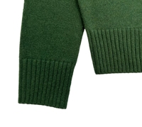 Pull-over élégant et respirant personnalisé pour femme, coupe ajustée, col rond, manches longues, marron, pour le bureau et le quotidien