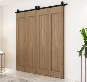 Nội thất gấp cửa trượt hệ thống với thép bản lề cho tủ quần áo hoặc tủ quần áo - Product Image 4