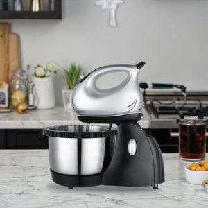 Household Baking Hand <strong>Mixer</strong> 200-250W 3.5L Auto-Rotating Bowl 5-Speed+Turbo Plastic Housing 220V 50Hz Easy Operate - Product Image 2