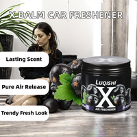 2025 Authentique X Balm Désodorisant Gel pour Voiture, Parfum Léger Longue Durée, Solide en Plastique, Éliminateur d'Odeurs pour Tableau de Bord, Anti-Vibration