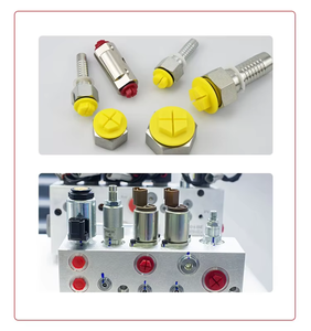 Cross-Threaded Sealing Plug with O-Ring for Hydraulic Pump Valve Ports - Product Image 3