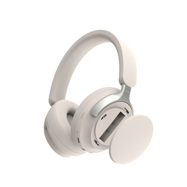 ANC BT6.0 Detachable Battery Headphones Stereo Audio Portable Travel Business Fast Charging Type C Long Standby Playtime