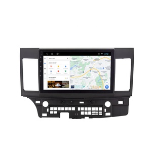 Gerllish <span class=keywords><strong>Android</strong></span> Car Stereo đa phương tiện DVD đài phát thanh cho Mitsubishi Lancer EX 2007 2013 với GPS navigation Wifi gương liên kết - Product Image 1