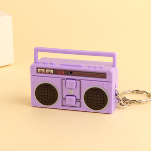 Mini-grue à pinces en gros, petit cadeau créatif, mini instrument de musique, porte-clés de voiture, pendentif de sac, mini enregistreur radio, porte-clés - Product Image 5