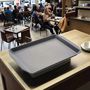 Vassoio HM in Plastica Durevole e Leggero, Modello 1 per Servizio e Catering, Origine Cina e GUA - Product Image 1