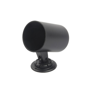 Dash Cup Mount 2 Inch 52mm Black Aluminum Car Dashboard Holder Single Cup Holder for Automobile Interior Accessory - Product Image 1