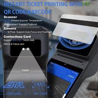 5.5 "écran tactile Android 12.0 4G WiFi Terminal intelligent système Android tout en un imprimante Machine lecteur magnétique portable Pos