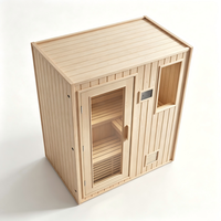 Ruang Sauna Rumah Kustom dengan Gaya Kayu Skandinavia dan Sistem Kesehatan Cerdas untuk Rumah Premium Modern