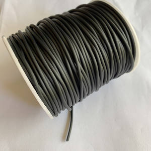 Un Mètre De Cordon De Buna Cord Plen Nor 2 Mm, Caoutchouc Nor De - Foto 8