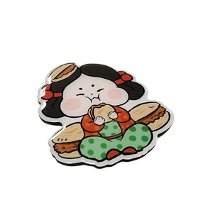Aimant de réfrigérateur personnalisé en époxy avec logo, souvenir, dessin animé, anime, vente en gros, forme personnalisée, fille mignonne imprimée, aimant personnalisé - Product Image 6
