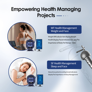 2025 Kes nuevo analizador Facial <span class=keywords><strong>5D</strong></span> portátil Al Skin <span class=keywords><strong>Scanner</strong></span> Magic Mirror Prueba de humedad para salón EU US JP Plugs - Product Image 5