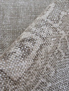 Alfombra tradicional de PET con apariencia antigua, anudada a mano - Product Image 1