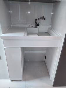 Mueble Combinado Multifuncional de Aluminio para Lavadora de Uso Doméstico, Material de Aluminio 100*70 y Cabina Ligera - Product Image 4