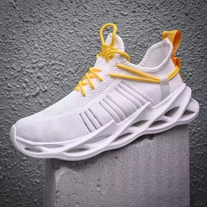 Baskets <span class=keywords><strong>de</strong></span> course à pied légères et décontractées pour hommes, fermeture à lacets, doublure en maille douce, hauteur augmentant à la mode pour l'hiver - Product Image 5