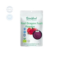 Regenhout Voorraad Gevriesdroogd Rood Dragon Pitaya Fruit Poeder Dragon Fruit Rood Poeder