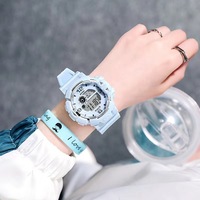Montres unisexes lumineuses électroniques sportives, petites, fraîches et élégantes, vente en gros d'usine, cadeau idéal pour les femmes et les petites amies