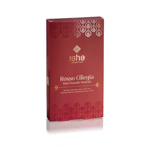 Hoge Kwaliteit Gemaakt In Italië Natuurlijke En Gezuiverde Pure Gemicroniseerde Poeder Mix Henna Voor Koude Rode Haarkleuring 100G