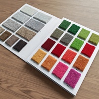 Tapis de salon d'hôtel de luxe moderne en nylon uni, à poils coupés et longs, résistant, antidérapant et adapté aux animaux domestiques