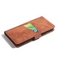 Étui portefeuille en cuir PU pour 13 Pro Max avec fente pour cartes et design antichoc