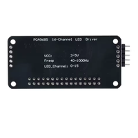 Module de carte de commande LED PCA9685 16 canaux, bus I2C, contrôleur PWM, 2,3 V à 5,5 V, haute qualité, usage général