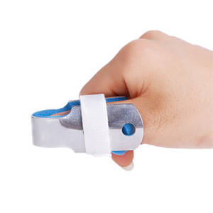 Attelle de doigt en aluminium rembourrée de mousse, protection orthopédique, fixation de fracture, attelle de soutien pour la main et le doigt - Product Image 5