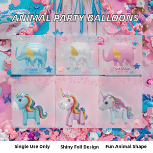 Assorted Stand Animal Foil Disposable Balloons-Bulk Wholesale Kids Birthday Fantasy Holiday Themed <strong>Party</strong> Decorations <strong>Supplies</strong> - Product Image 2