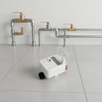 Meter Air Ultrasonik Digital Multi Jet Modbus LoRaWAN Pembacaan Jarak Jauh Kualitas Terbaik Multiparameter Zhongpei IOT
