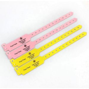 Pulseras de Vinilo de PVC Desechables Personalizadas, Producto Enfocado en Eventos - Product Image 2