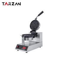 Gaufriers professionnels électriques pour les boutiques de desserts et les kiosques à snacks, personnalisation légère possible