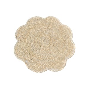 New straw woven <b>placemat</b>, corn husk woven heat-insulating mat, <b>table</b> mat, anti-scalding cup mat, Western-style <b>placemat</b>, pot - Product Image 4