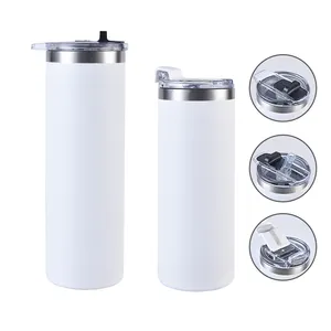 Totally Waterproof Straight Skinny Sublimation Blank Tumbler