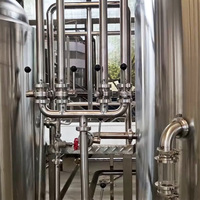 Brasserie naturelles 3500l, équipement de brasserie pour commerce commercial