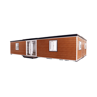 Maison conteneur extensible de 40 pieds : Villas élégantes offrant confort et commodité