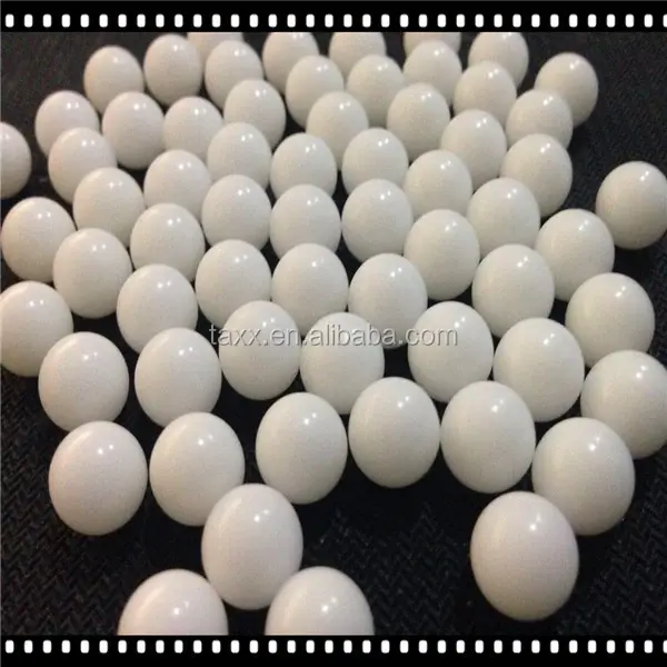 Bolas de plástico delrin para airsoft, pompón sólido, 5/16 pulgadas, 7.938mm, delrin