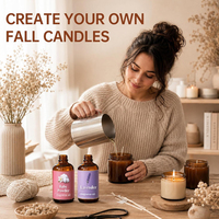Huile parfumée en gros, plusieurs senteurs, parfum fruité floral pour la fabrication de bougies, de savons, de diffuseurs, artisanat DIY, huile essentielle en vrac