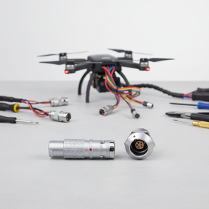 Konektor Bundar Tahan Air K-Series 3B Fgg Egg Push Pull Multipol 16-Pin 2-32 Inti ECG <span class=keywords><strong>EEG</strong></span> PHG - Product Image 1