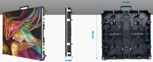Il modello di visualizzazione a LED più popolare per il mercato indiano supporta la dimensione del pannello di servizio frontale P3.6/P4.81 è 576*576mm - Product Image 2