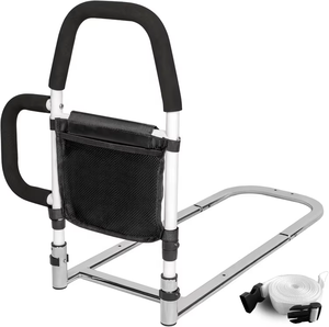 HEPOスチールホームナーシング障害者医療成人高齢者折りたたみ式ベッドアシストレール高齢者成人用ベッド用アシストレール - Product Image 3