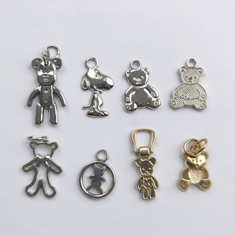 High Quality Bear Shape Metal Zipper