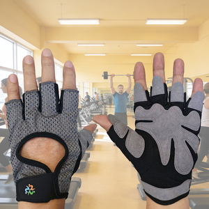 Gants de sport respirants antidérapants à demi-doigts, résistants à l'usure, pour la musculation, le cyclisme, le <span class=keywords><strong>crossfit</strong></span> et l'entraînement - Product Image 2