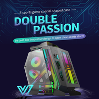 Coque d'ordinateur SOEYI V2, couleur blanche, atx Power Supply, Matx/ ITX Gaming