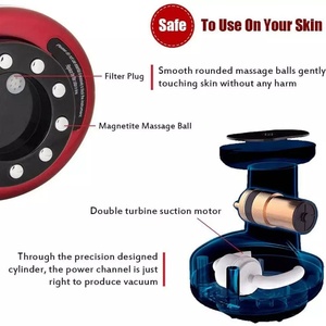 Electric Scraping and Cupping <b>Massager</b> Vaccum Massage Cup Set for Guasha Nagative Pressure Meridian Dregde Body Slim - Product Image 5
